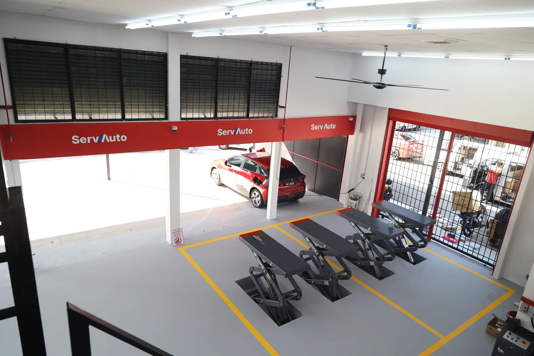 ServAuto Shamelin 标准施工工位